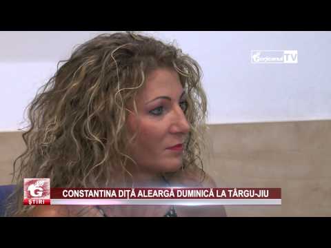 CONSTANTINA DIȚĂ ALEARGĂ DUMINICĂ LA TÂRGU JIU