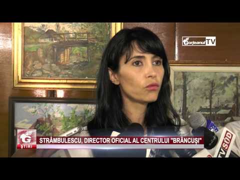 STRÂMBULESCU, DIRECTOR OFICIAL AL CENTRULUI „BRÂNCUȘI”