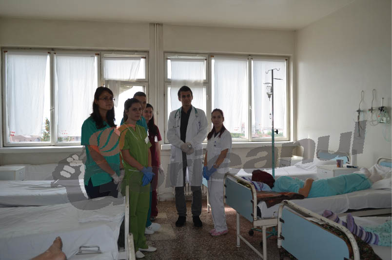 Studenţi din toată ţara, în practică la spitalul din Târgu-Jiu