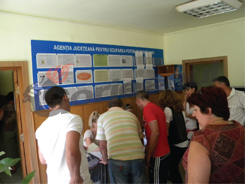 Gorjul înregistrează peste 300 de şomeri debitori