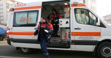 Fetiță de 5 ani, rănită într-un accident