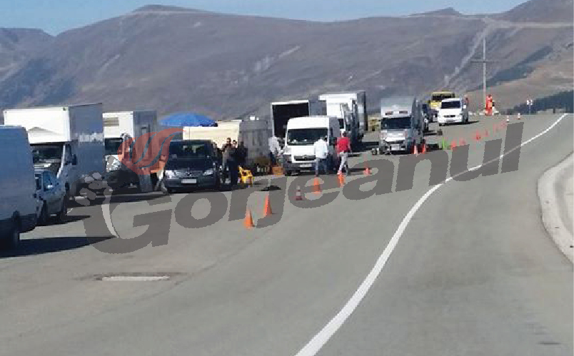 Transalpina şi Rânca, platouri de filmare pentru o reclamă