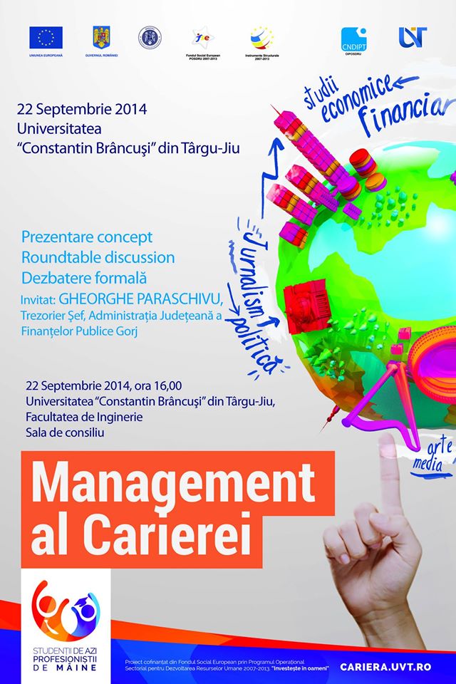 UCB, gazda conferinţelor de Management al Carierei