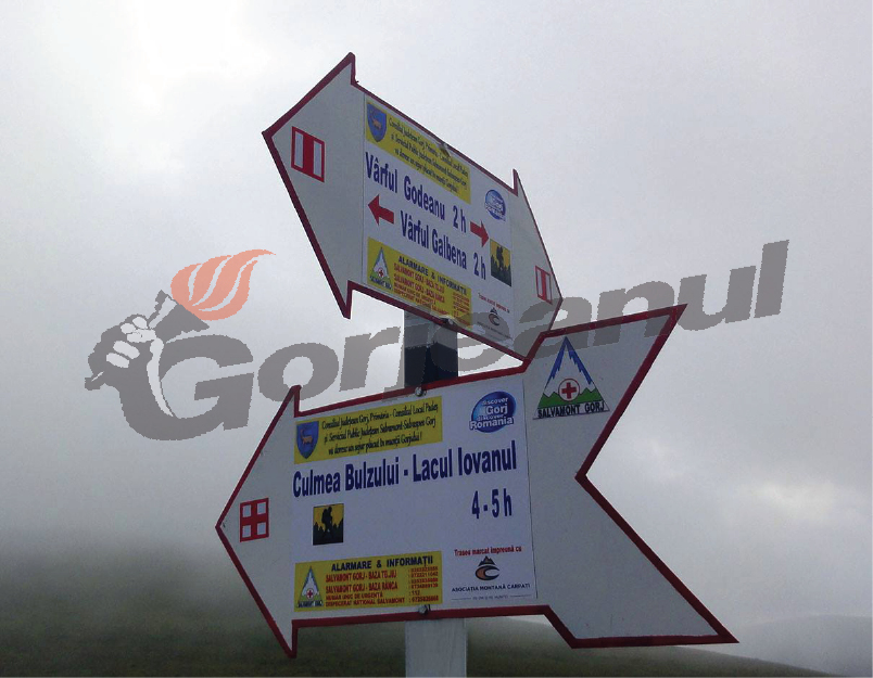 Proiect în premieră naţională în munţii Gorjului / Zeci de voluntari şi salvamontişti au marcat Masivul Godeanu