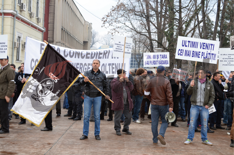 Protestul FNME, respins de comisia de avizare a Primăriei Târgu-Jiu