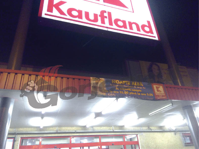 Sistemul de alarmă de la Kaufland Târgu Jiu, repus în funcțiune!