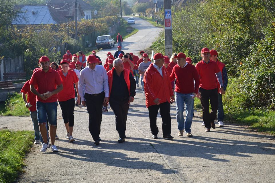 Din casă în casă la Cîlnic, pentru Victor Ponta