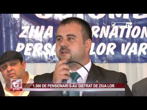 1.500 DE PENSIONARI S-AU DISTRAT DE ZIUA LOR