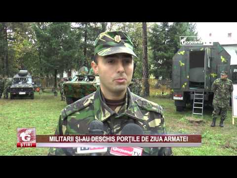 MILITARII ŞI-AU DESCHIS PORŢILE DE ZIUA ARMATEI