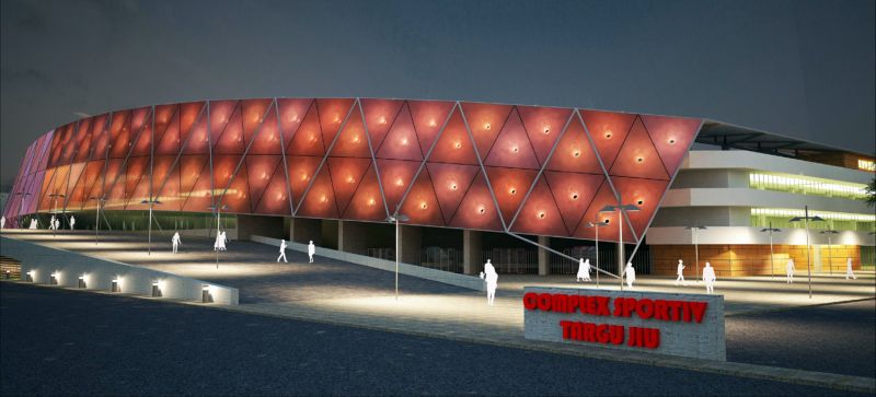 În 2015 / Târgu-Jiul va avea o Sală a Sporturilor modernă