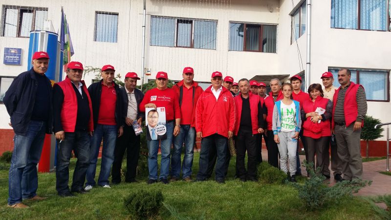 Campania PSD, continuă la Runcu