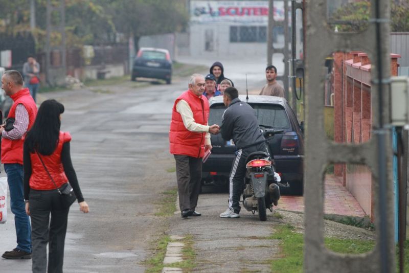 Programele lui Ponta, prezentate în vestul municipiului Târgu-Jiu