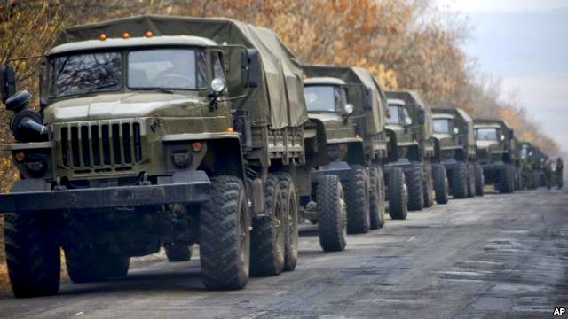 Tancuri si tunuri se indreapta spre Donetsk, temeri legate de un razboi total in estul Ucrainei