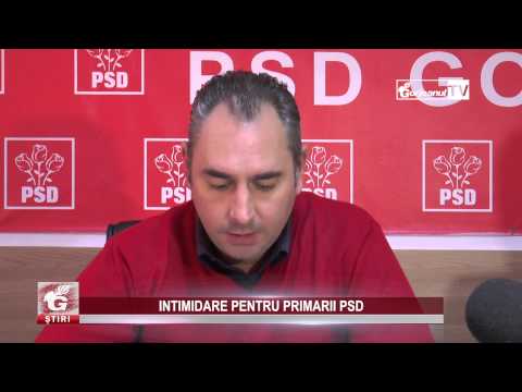 INTIMIDARE PENTRU PRIMARII PSD