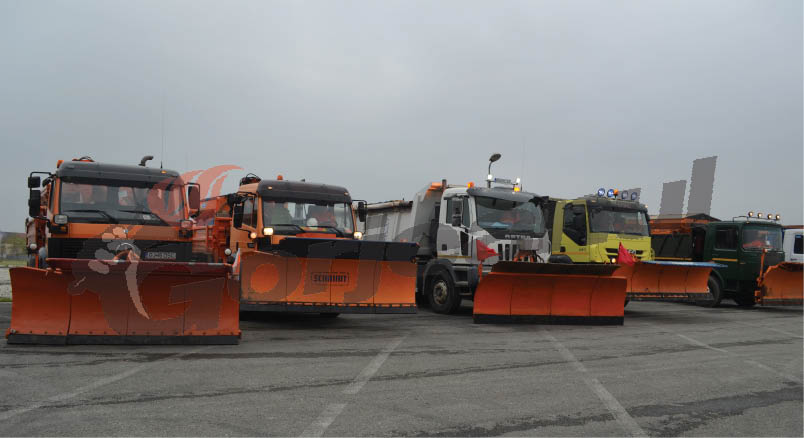 16 utilaje pregătite să intervină pentru prima ninsoare din Târgu-Jiu