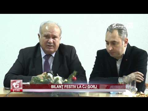 BILANȚ FESTIV LA CJ GORJ