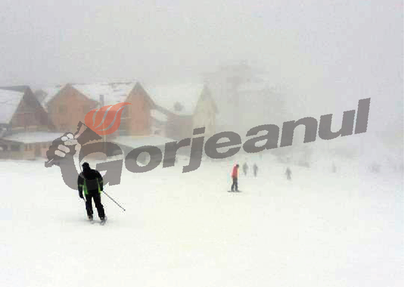 Pârtia din Rânca, singura deschisă oficial