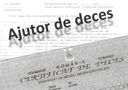 Ajutorul de deces, majorat cu 117 lei