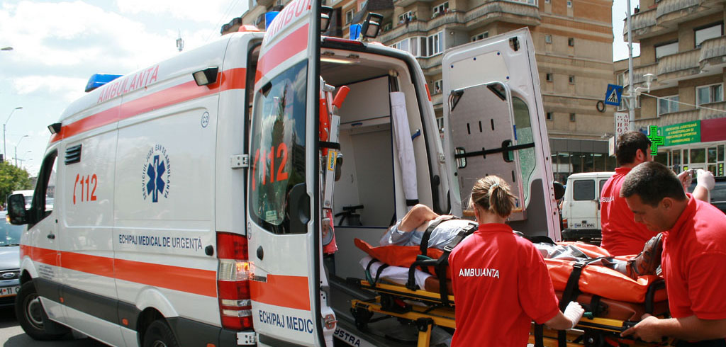 Şoferiţă rănită într-un accident la Slivileşti