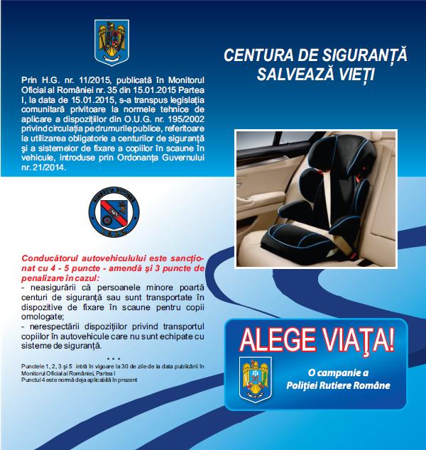 Au intrat în vigoare noile prevederi ale Codului Rutier