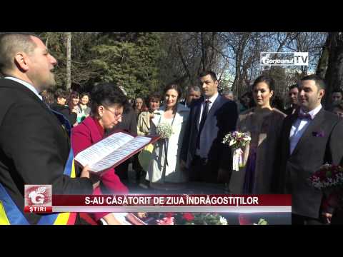 S-AU CĂSĂTORIT DE ZIUA ÎNDRĂGOSTIȚILOR