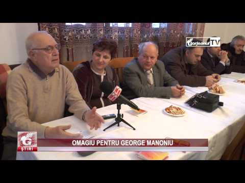 OMAGIU PENTRU GEORGE MANONIU