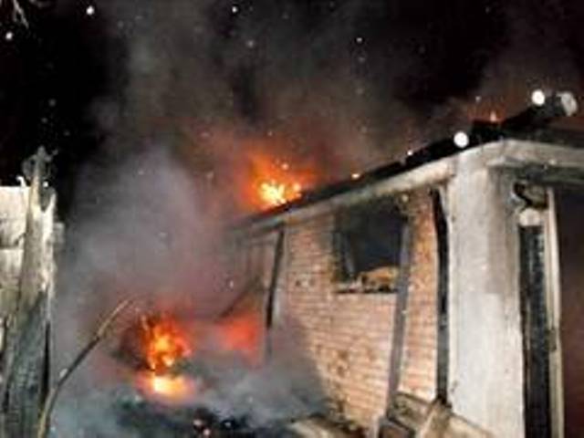 Localnic din Mătăsari, reţinut după ce a dat foc unui grajd