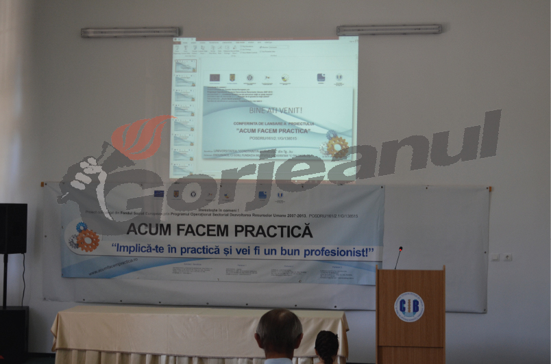 „Acum facem practică”, proiect în plină derulare la UCB