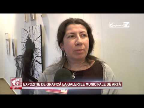 EXPOZIȚIE DE GRAFICĂ LA GALERIILE MUNICIPALE DE ARTĂ