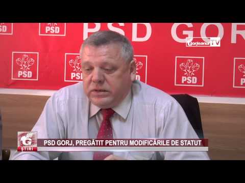 PSD GORJ, PREGĂTIT PENTRU MODIFICĂRILE DE STATUT