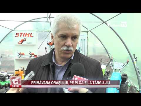 PRIMĂVARA ORAȘULUI, PE PLOAIE LA TÂRGU-JIU
