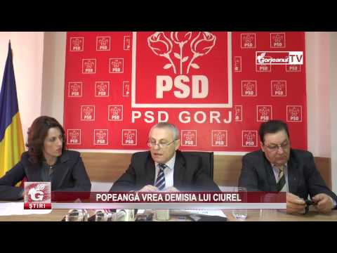 POPEANGĂ VREA DEMISIA LUI CIUREL