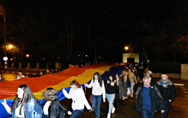 Unirea Basarabiei cu România, marcată și la Târgu-Jiu