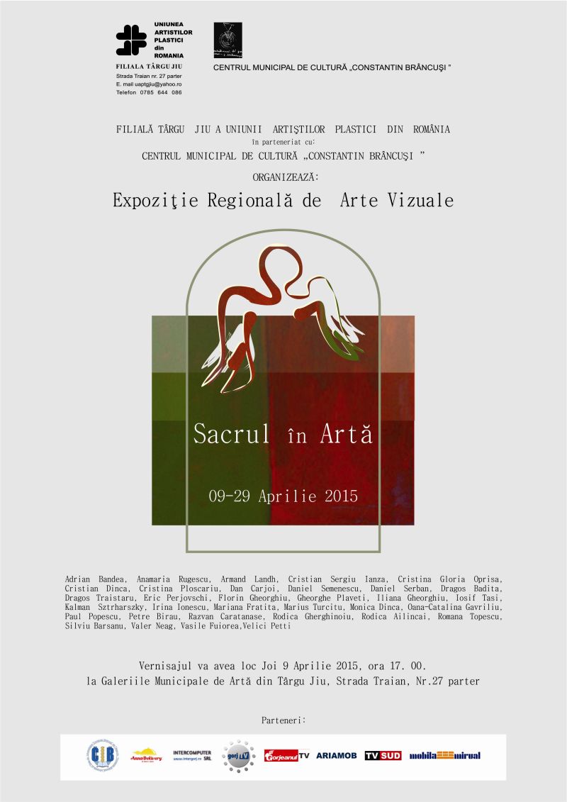 Expoziţie regională de arte vizuale la Târgu-Jiu