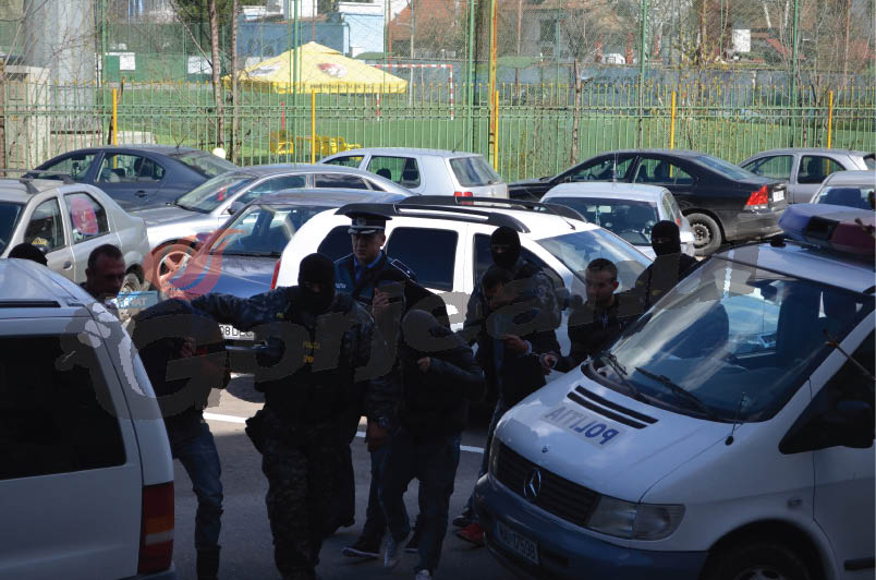 Şapte persoane, reţinute după percheziţiile de la Rovinari