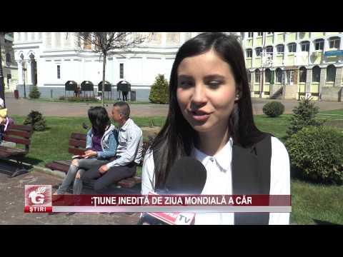 ACȚIUNE INEDITĂ DE ZIUA MONDIALĂ A CĂRŢII