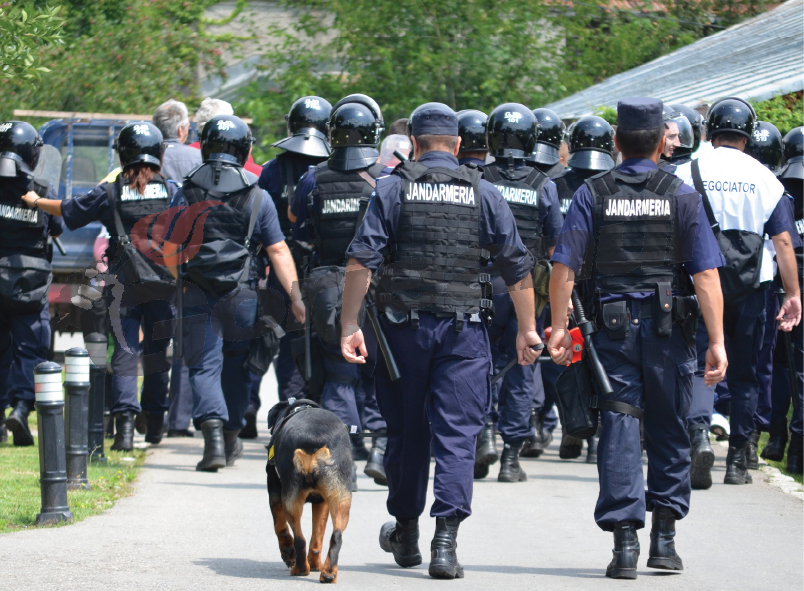 Jandarmii vor asigura măsurile de ordine la meciul Pandurii – Universitatea Cluj