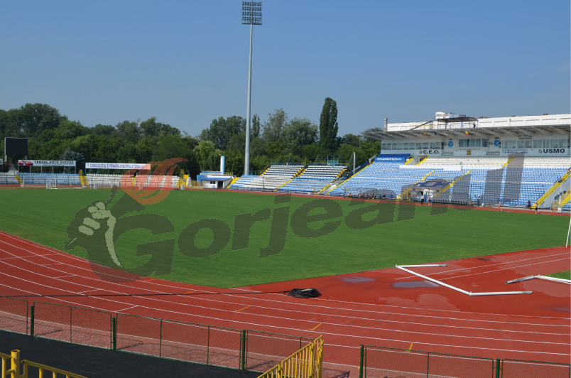 Demontarea stadionului Târgu-Jiu începe după încheierea campionatului