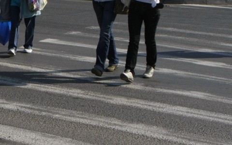 Târgujiancă accidentată pe trecerea de pietoni