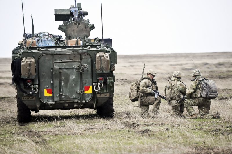 Deputatul Weber, la exerciţiul militar NATO de la Cincu