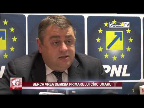 BERCA VREA DEMISIA PRIMARULUI CÎRCIUMARU