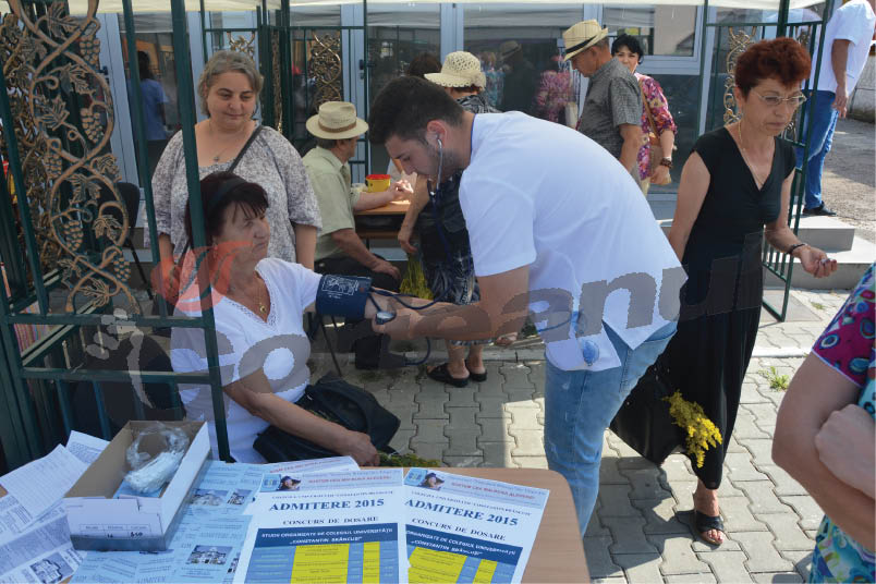 Peste 400 de persoane, monitorizate în cadrul campaniei “Sănătatea începe cu prevenţia”