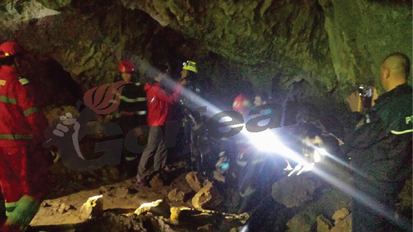 Alertă în peșteră la Tismana