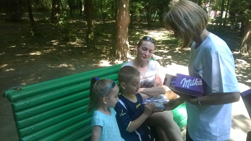 PLR Gorj a îndulcit copii din Târgu-Jiu