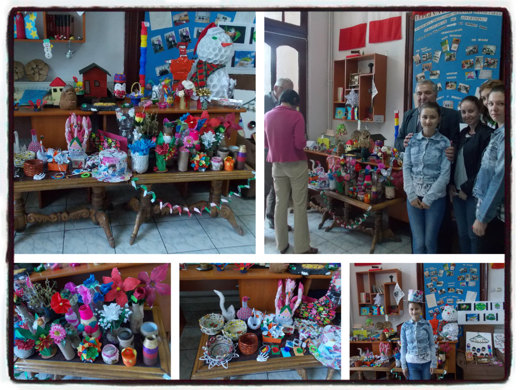 ”Reciclare creativă” de Ziua Mondială a Mediului la Colegiul Economic “Virgil Madgearu” Târgu-Jiu
