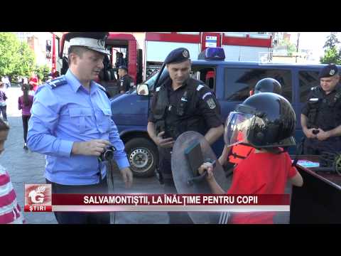 SALVAMONTIȘTII, LA ÎNĂLȚIME PENTRU COPII