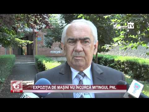 EXPOZIȚIA DE MAȘINI NU ÎNCURCĂ MITINGUL PNL