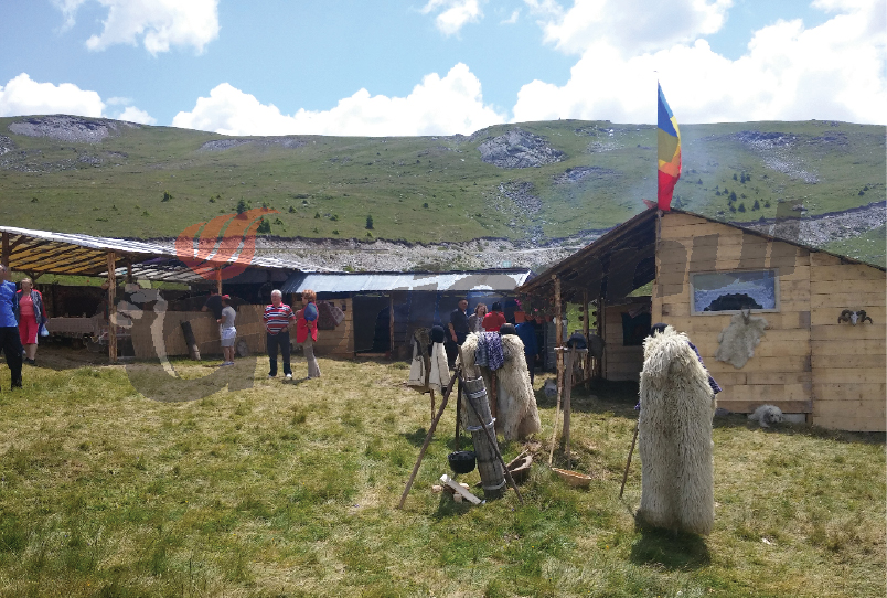 Stâna căutată de turiștii de pe Transalpina