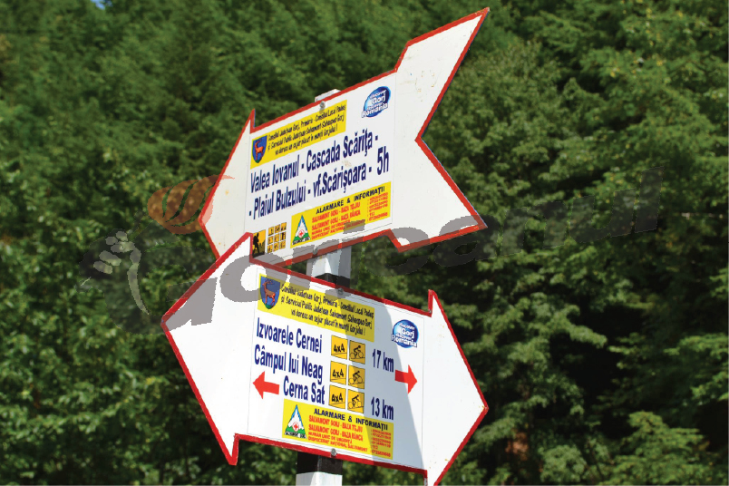 Marcaje noi în munţii Gorjului