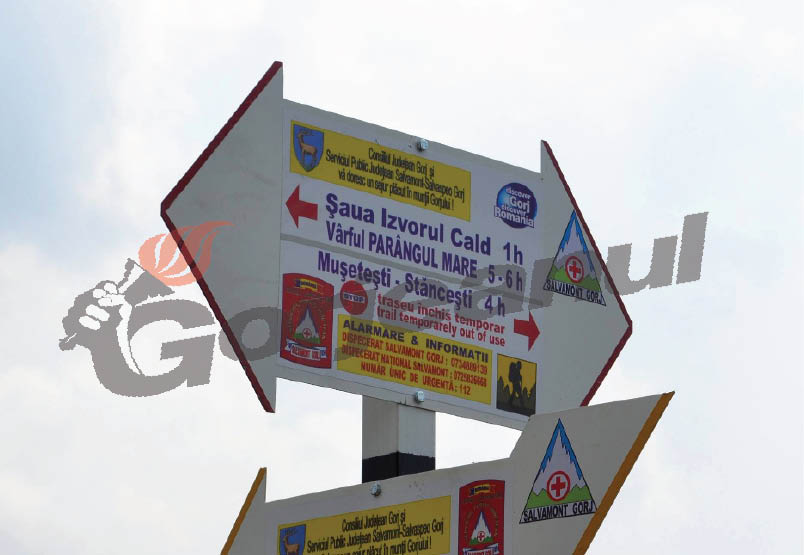 Două noi trasee marcate de salvamontiştii gorjeni